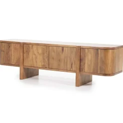 A-Meubel TV-Meubel Julian 4-deurs - Bruin - 95907