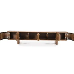 A-Meubel TV-Meubel Julian 6-deurs - Bruin - 95908