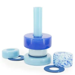 A-Meubel Vaas Golas 17cm - Blauw - 240230