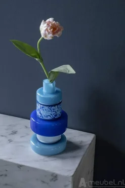 A-Meubel Vaas Golas 17cm - Blauw - 240230