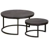 A-Meubel Viola Coffeetable Round Set of 2