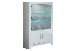 A-Meubel Vitrinekast Marknesse Wit