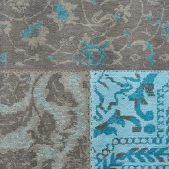 A-Meubel Vloerkleed Dalyan Aqua