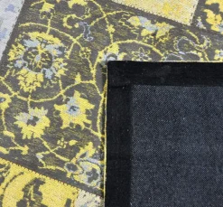 A-Meubel Vloerkleed Dalyan Geel-Grijs