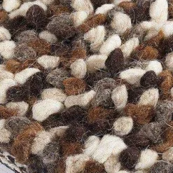 A-Meubel Vloerkleed Helsinki Wit/Bruin