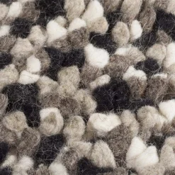 A-Meubel Vloerkleed Helsinki Wit/Zwart