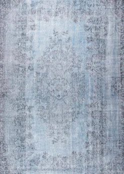 A-Meubel Vloerkleed Novum IJsblauw