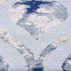 A-Meubel Vloerkleed Sidi Beige-Blauw