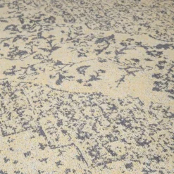 A-Meubel Vloerkleed Tabriz Geel-Grijs