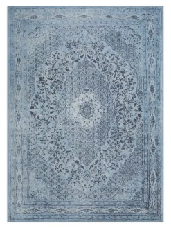 A-Meubel Vloerkleed Tabriz Lichtblauw