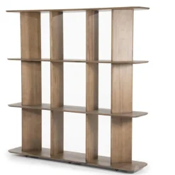 A-Meubel Wandkast Ty - Bruin - 96223