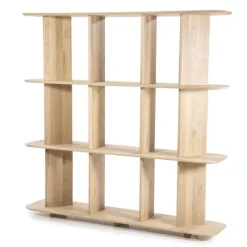 A-Meubel Wandkast Ty - Naturel - 96222