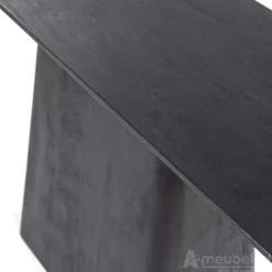 A-Meubel Wandtafel Aron - Zwart - 95768