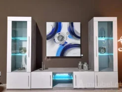 A-Meubel Woonkamerset Giethoorn Marmer Wit