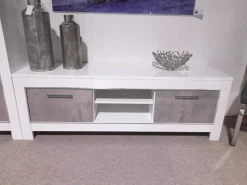 A-Meubel Woonkamerset Marknesse Wit/Marmer